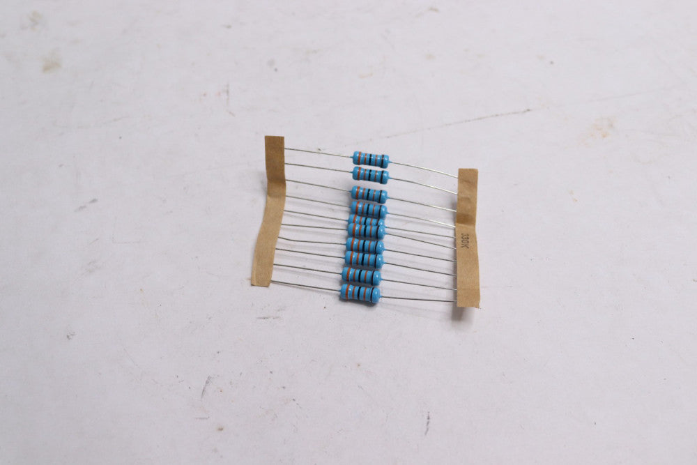 (10-Pk) Metal Film Resistor 1/4 W 1% 330K Ohm 83-1128
