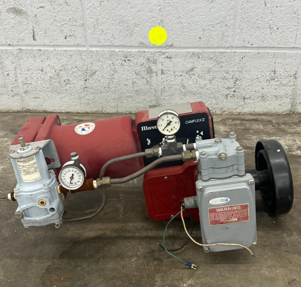 MASONEILAN CAMFLEX II CONTROL VALVE 35-35212 W/8012-2C VALVE POSITIONER