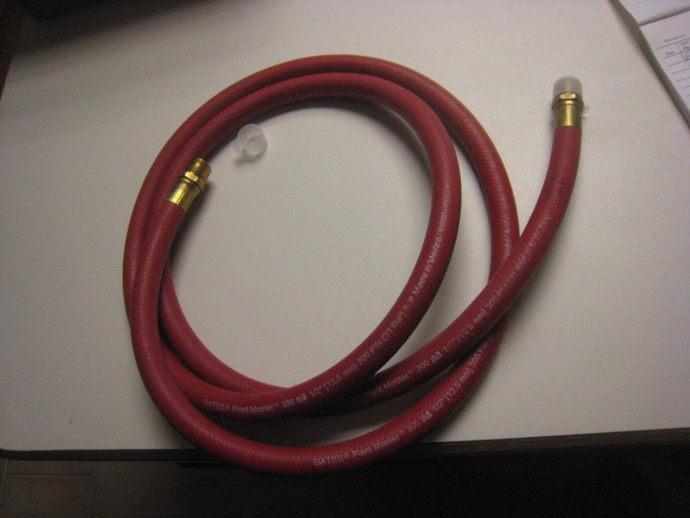 GATES PLANT MASTER (8 feet) 1/2" I.D. 300 psi Multi-Purpose Air-Water-Oil Hose