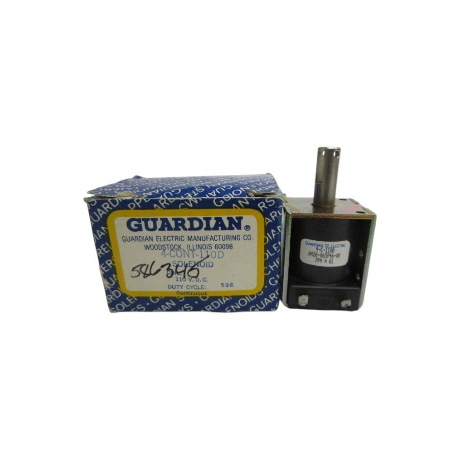 GUARDIAN ELECTRIC 4-CONT-110D 110VDC NSMP