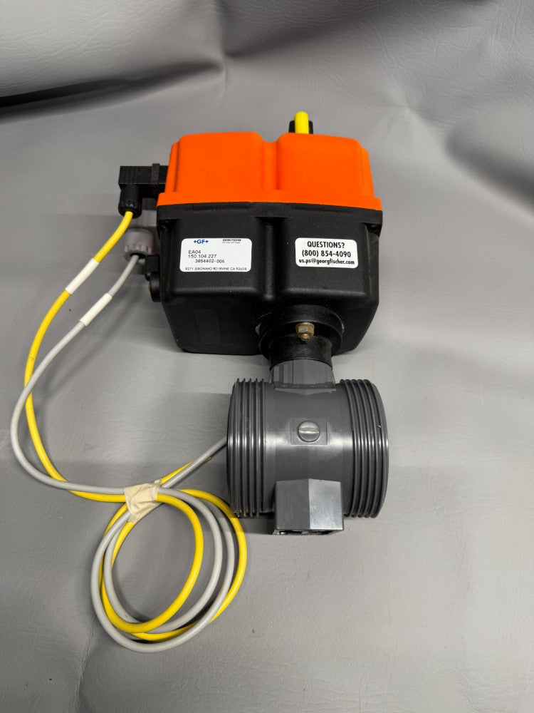GEORG FISCHER ELECTRICALLY ACTUATED BALL VALVE 150.104.227 TYPE 546 (C1)
