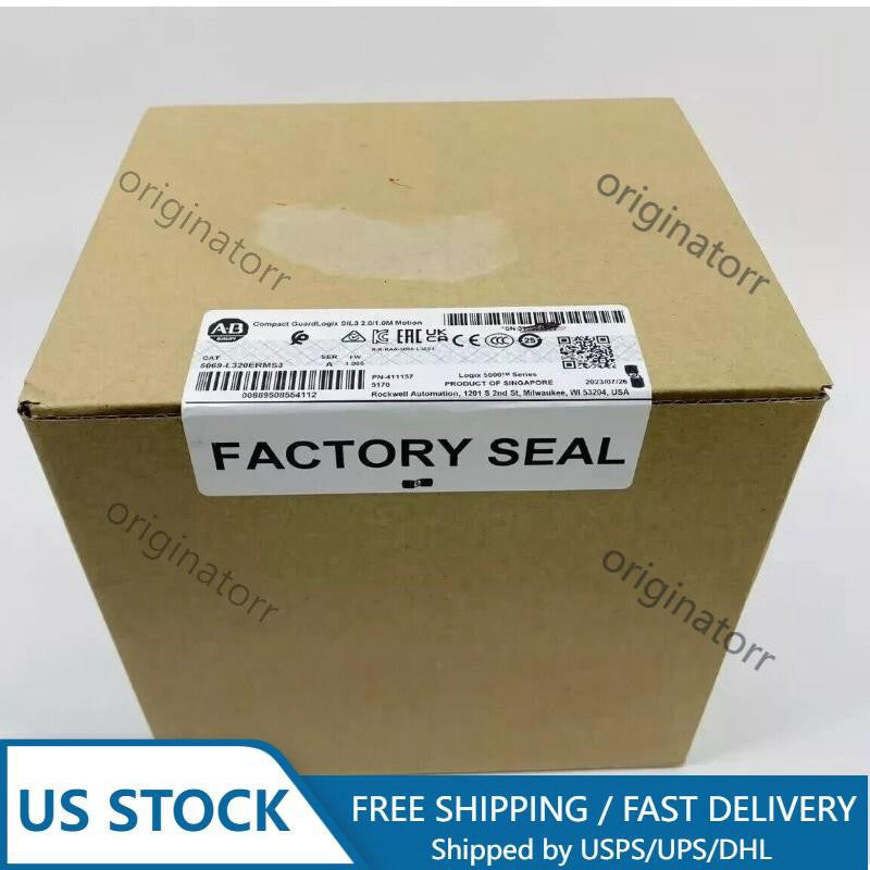 Allen Bradley 5069-L320ERMS3 /A 5069L320ERMS3 Sealed US Free Tax