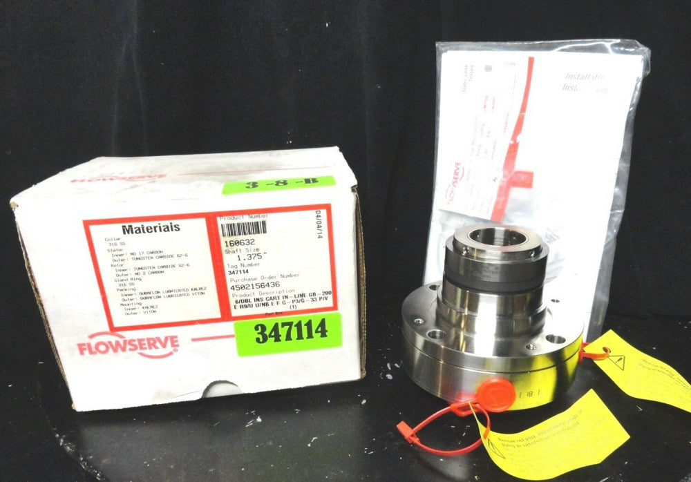 New FLOWSERVE DOUBLE INSERT CARTRIDGE SEAL PN: 160632 Multiple-Part New in BOX