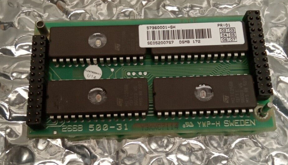 ABB 57360001-GH Circuit Board 5FSE707630-62 DSMB 172