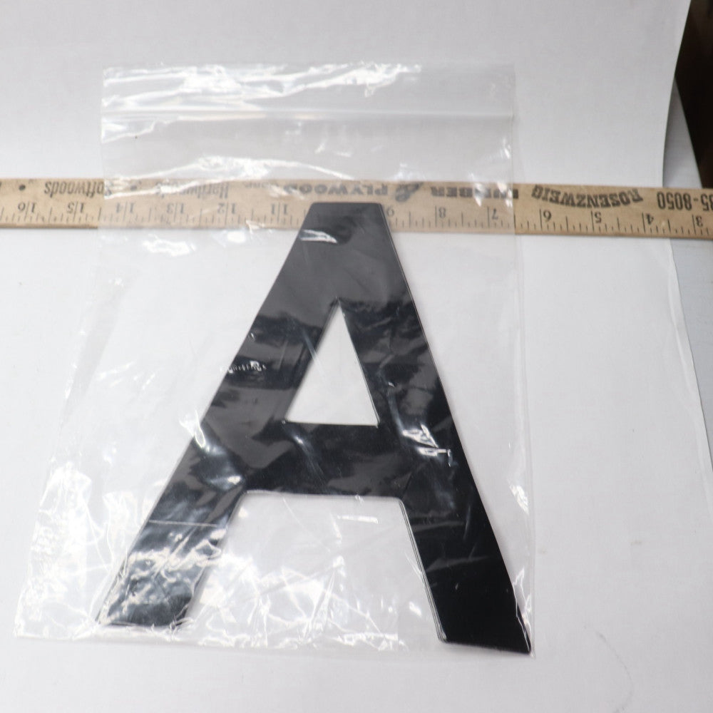 (10-Pk) Single Letter Labels A Die-Cut 8"