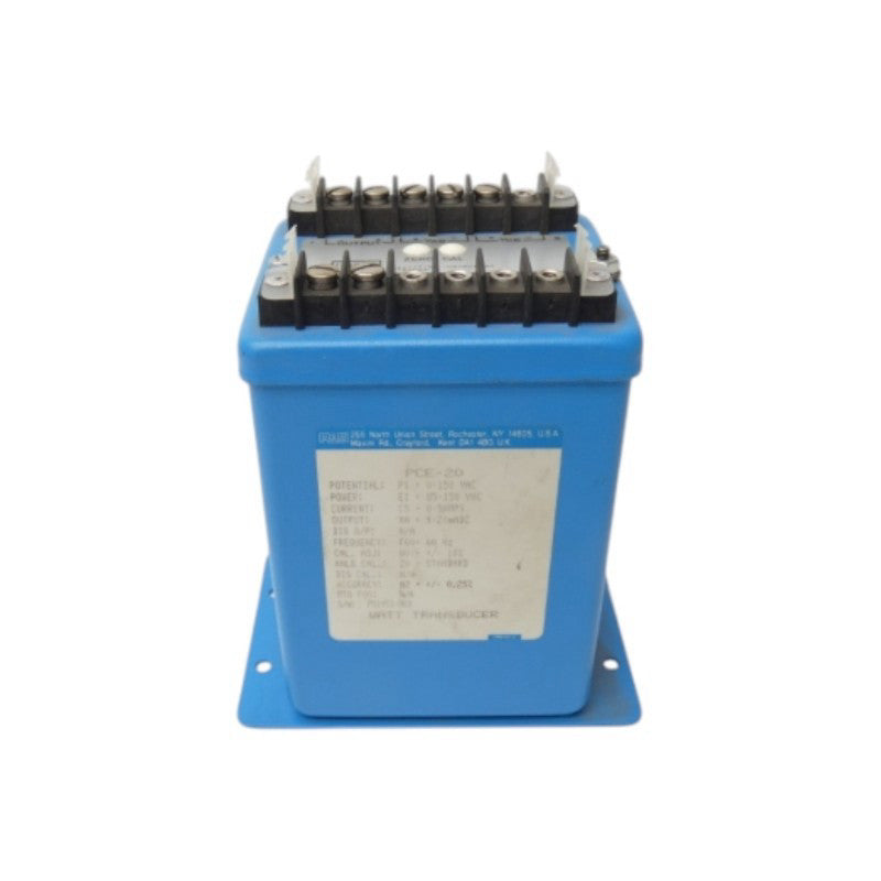 RIS PCE-20-P1-E0-C5-XA-F60-W0-Z1-A2 85-150VAC 0-5A UNMP