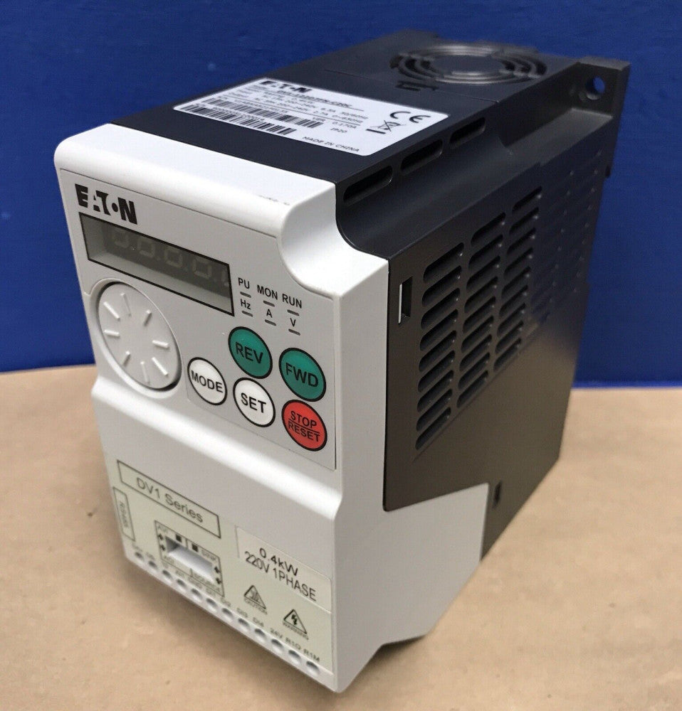 Eaton DV1-122D7FN-C20C Variable Frequency Drive 0.4kW/0.5HP