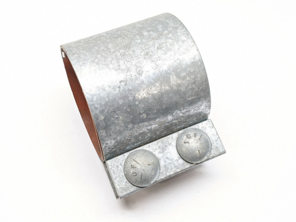 HP Metflo 4"x4" Compression Coupling Galvanized 4.000"