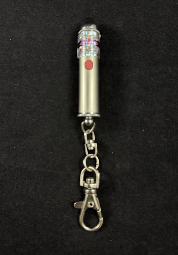 Vintage Laser Pointer Keychain - Made in Taiwan