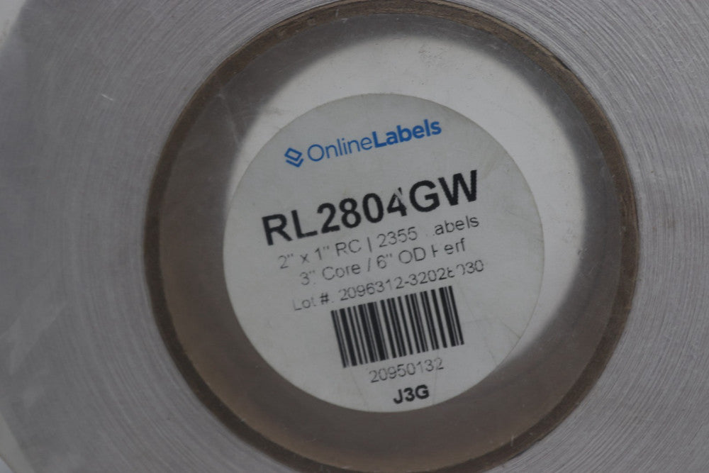 Online Labels Removable Labels 2355 Labels 2" x 1" RL2804GW