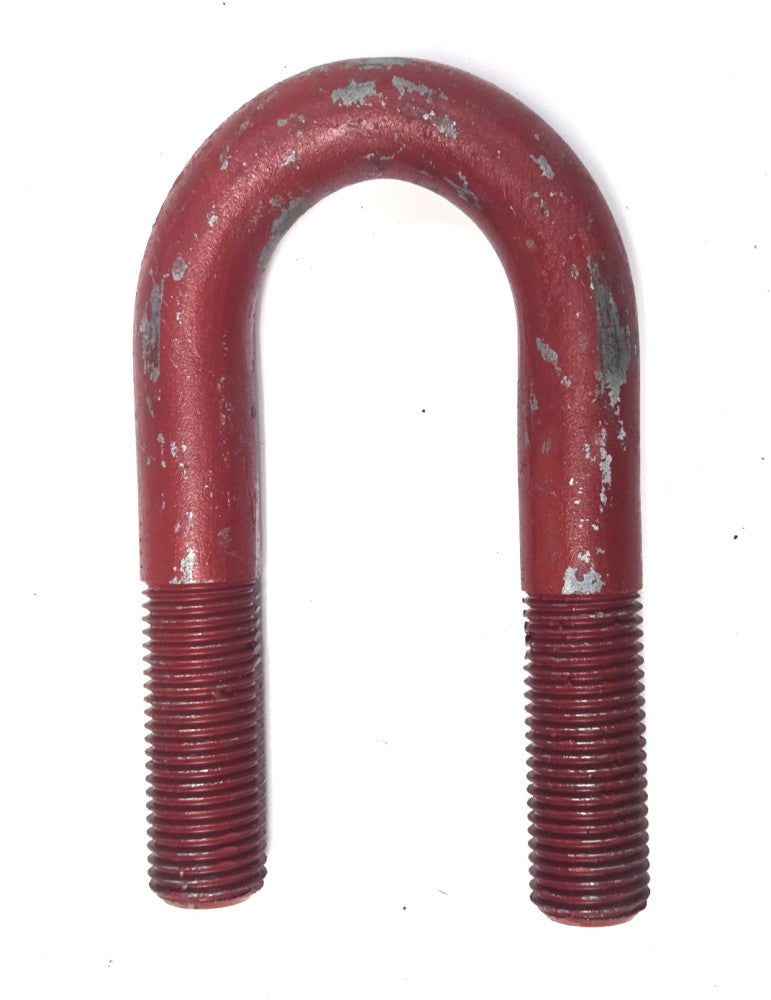 HEAVY DUTY U-BOLT 1-1/2"-6 FOR 3" PIPE 11" OAL 4" THREAD LENGTH STEEL