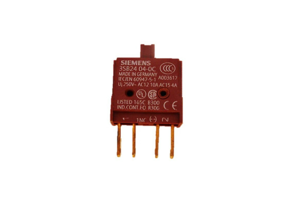 Siemens 3SB24 04-0C Contact Block 1NC NEW NO BOX