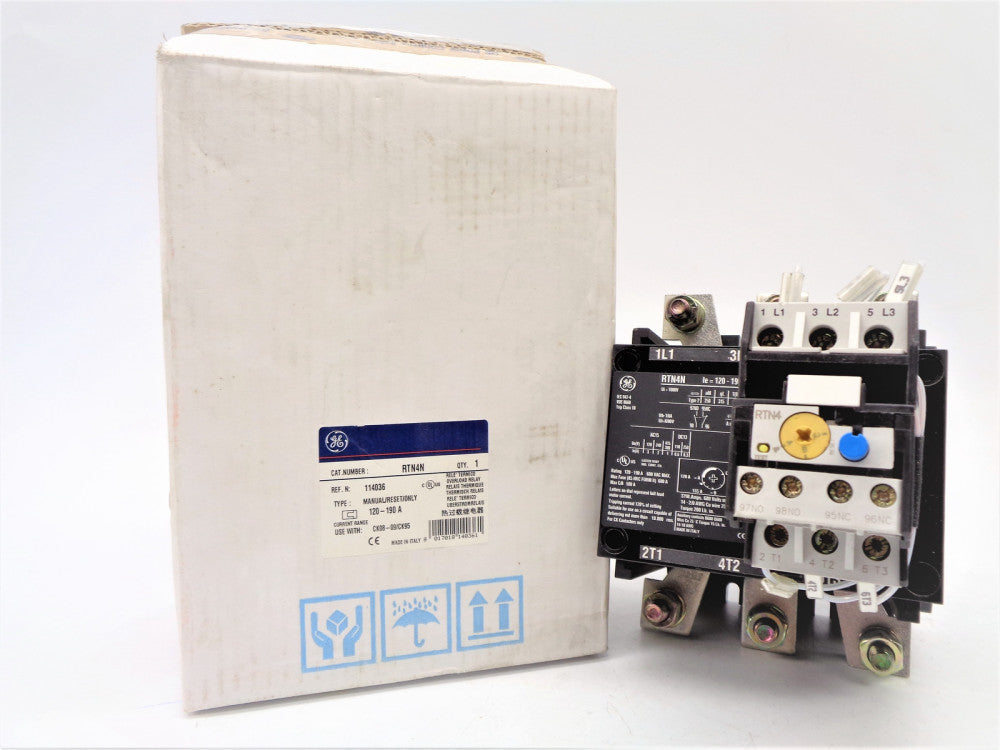 GENERAL ELECTRIC RTN4N 120-190A NSMP