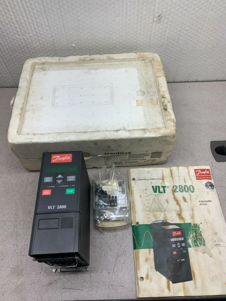 NEW DANFOSS VLT 2800 VARIABLE SPEED DRIVE 195N1001