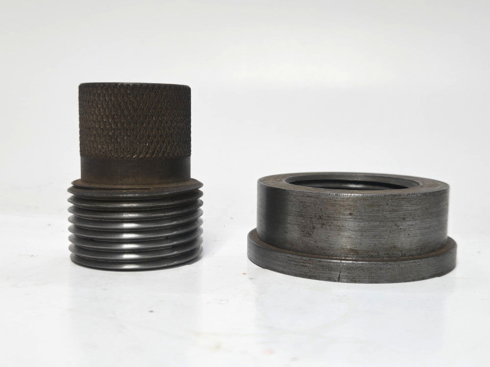 THREAD PLUG GAUGE AND RING- PLUG 1-5/8" 8G - RING 1.6" 8G 2.8" OAL