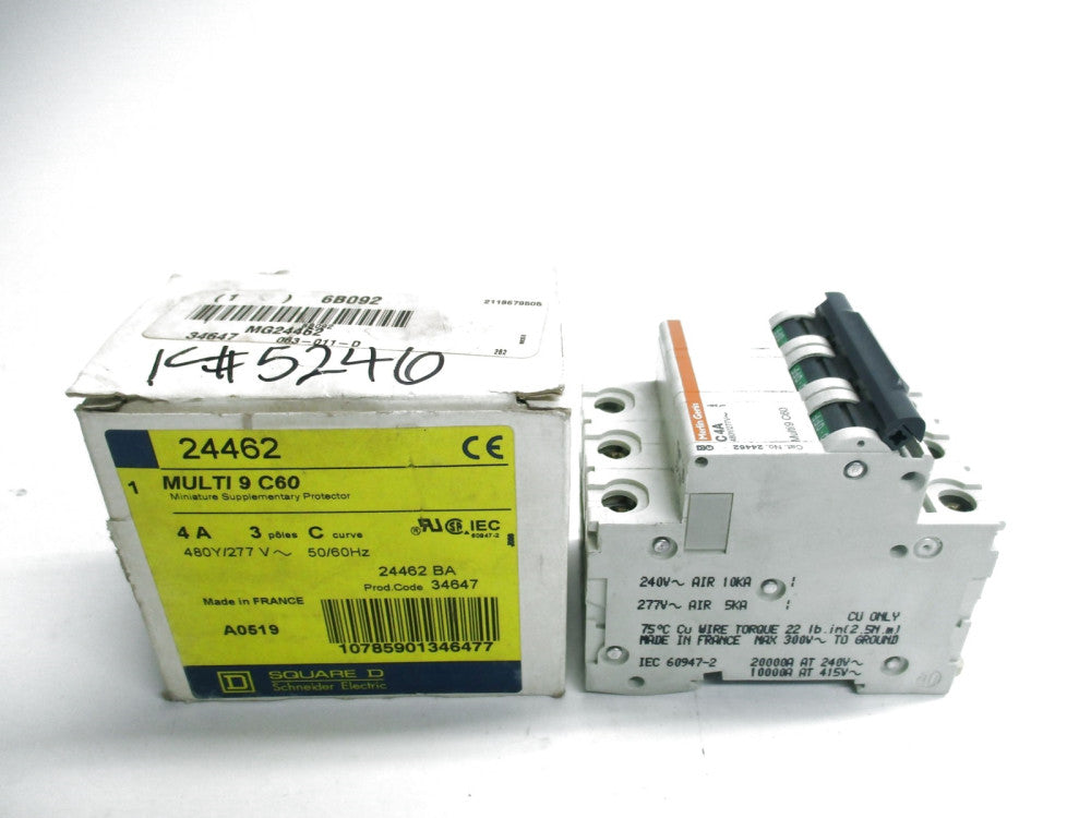 SQUARE D 24462 4A 480V NSMP