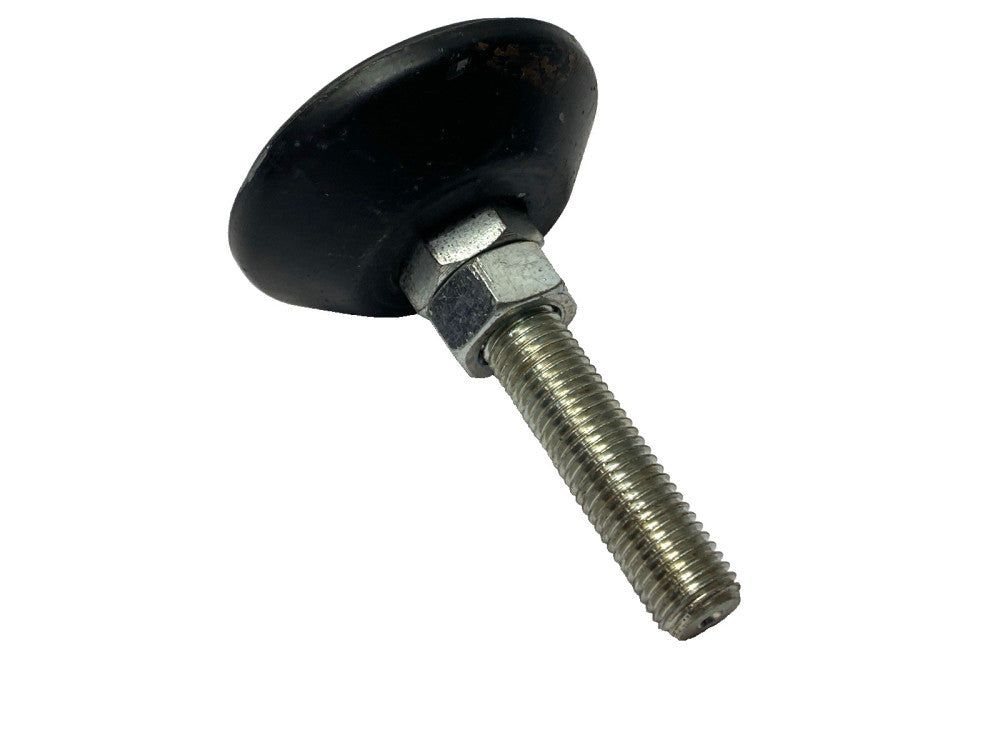 Machine Leveling Foot 2-3/4" Foot Dia. 2-1/2" Thread Length 3/8" NPT 13TPI
