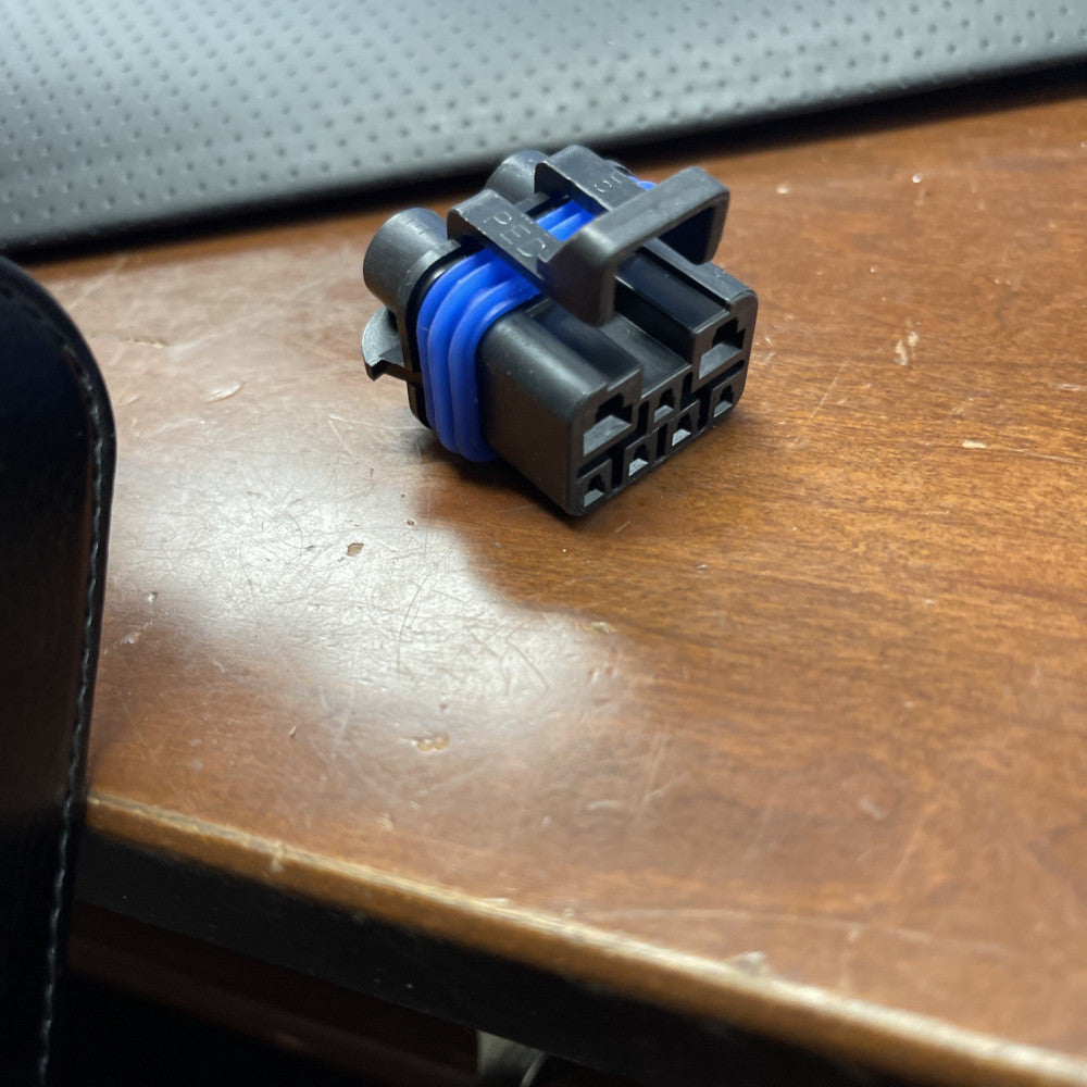 (1) DELPHI 7 POS BLACK CONNECTOR CM0732 *FREE SHIPPING*