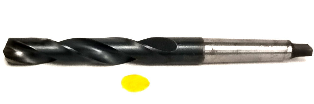 GUHRING 3/4" 2-FLUTE DRILL BIT W/MORSE TAPER 4-1/2" FLUTE 9-1/2" OAL HSS