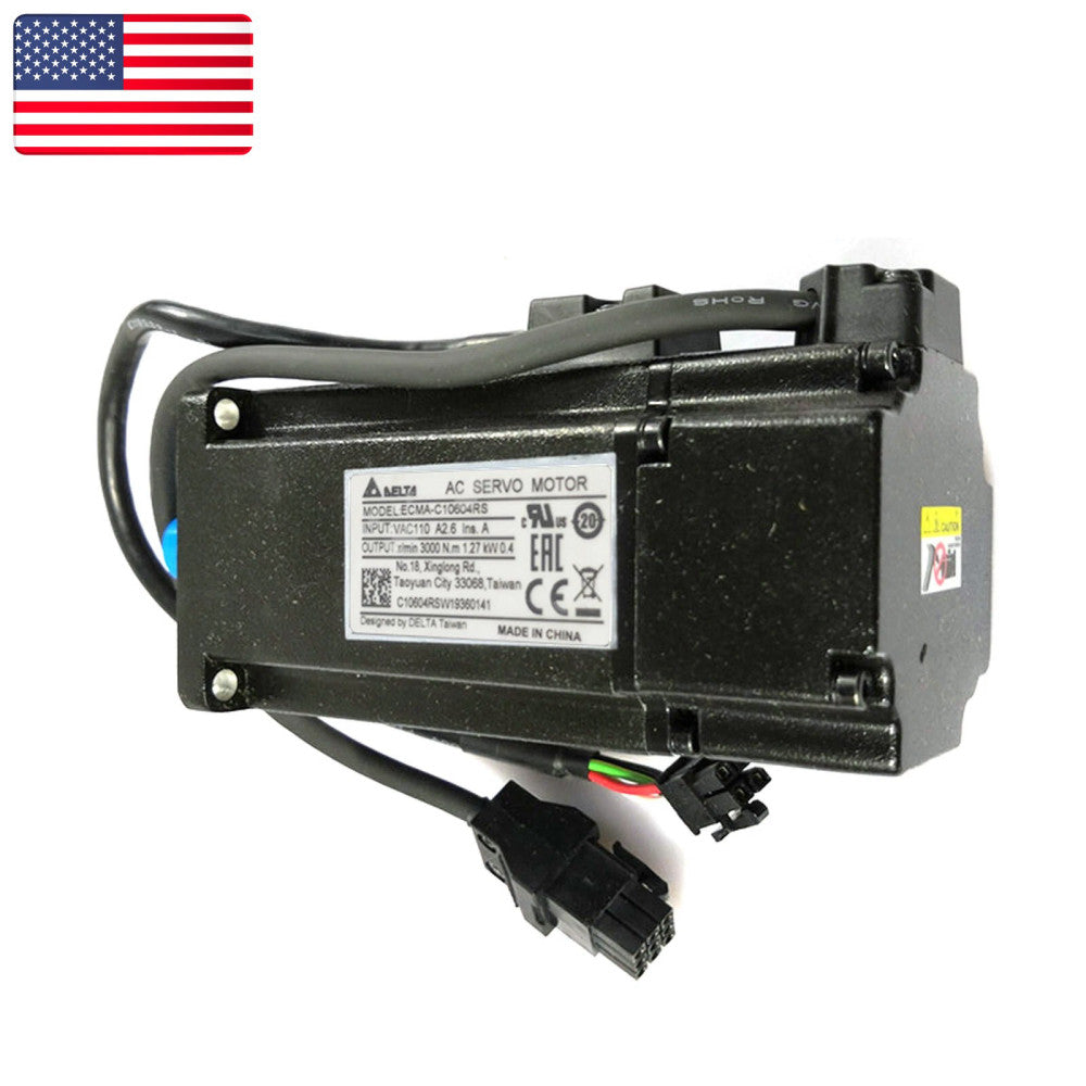 One Brand New DELTA ECMA-C10604RS 400W Servo Motor - US Stock