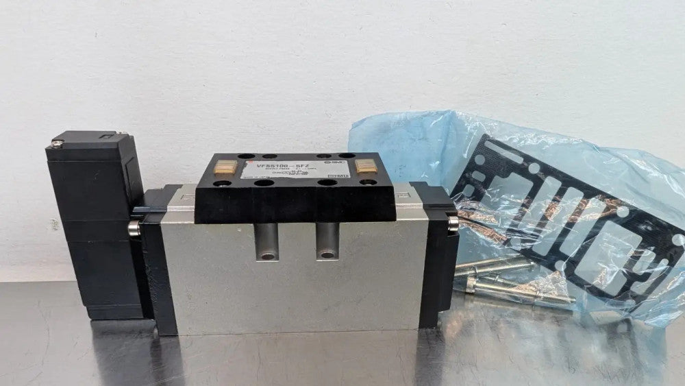SMC VFS5100-5FZ Solenoid Valve 24VDC Coil 0.1-1.0MPa