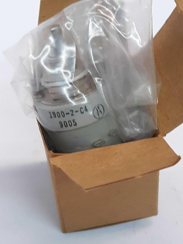 Janco 1900-2-C4 Enclosed Rotary Switch 5Amp 115VAC / 3Amp 28VDC