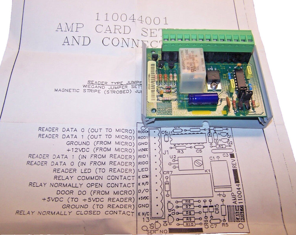 NEW CASI RUSCO AMP CARD 1100044001