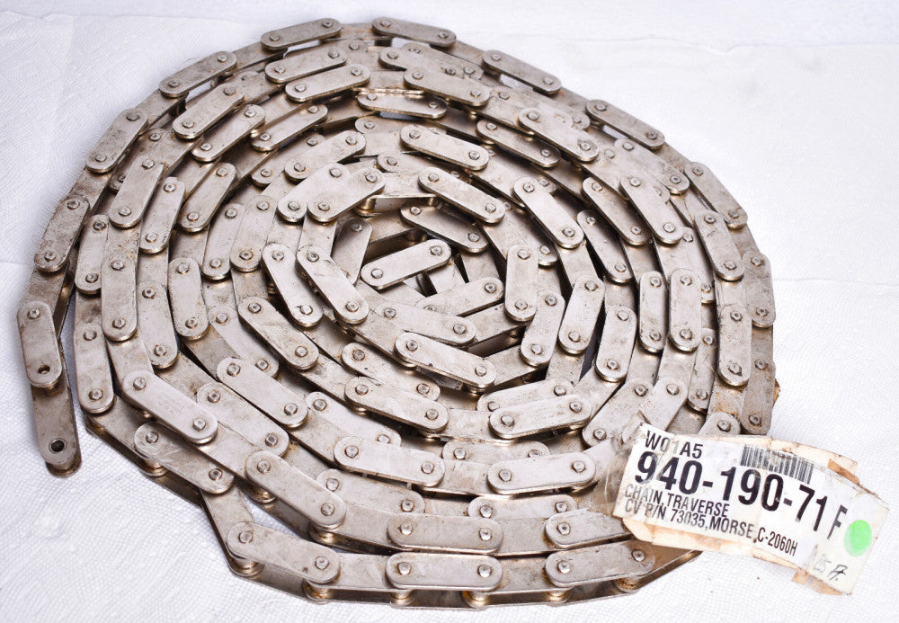 25' Morse Roller Chain C-2060 C-2060H C-2060-HR