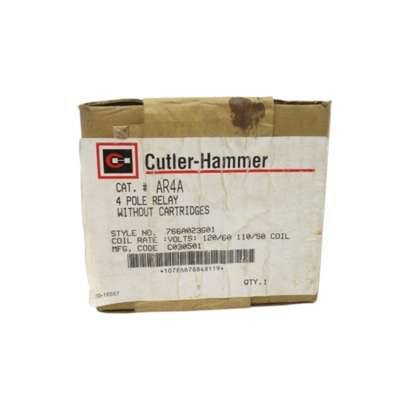 CUTLER HAMMER AR4A 766A023G01 110-120V NSFS