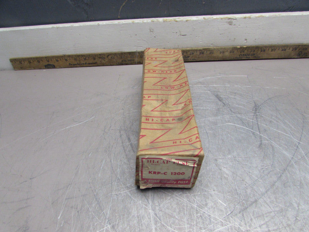 BUSSMANN KRP-C1200 , HI-CAP FUSE, RK1 , 600V/1200A, FACTORY SEALED! MAKE OFFER!