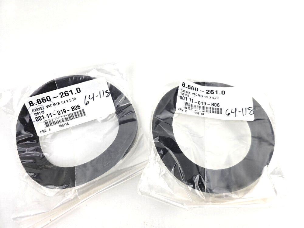 2pcs Tennant 100118 Vacuum Motor Gasket EX-CAN-10 EX-SC-1020