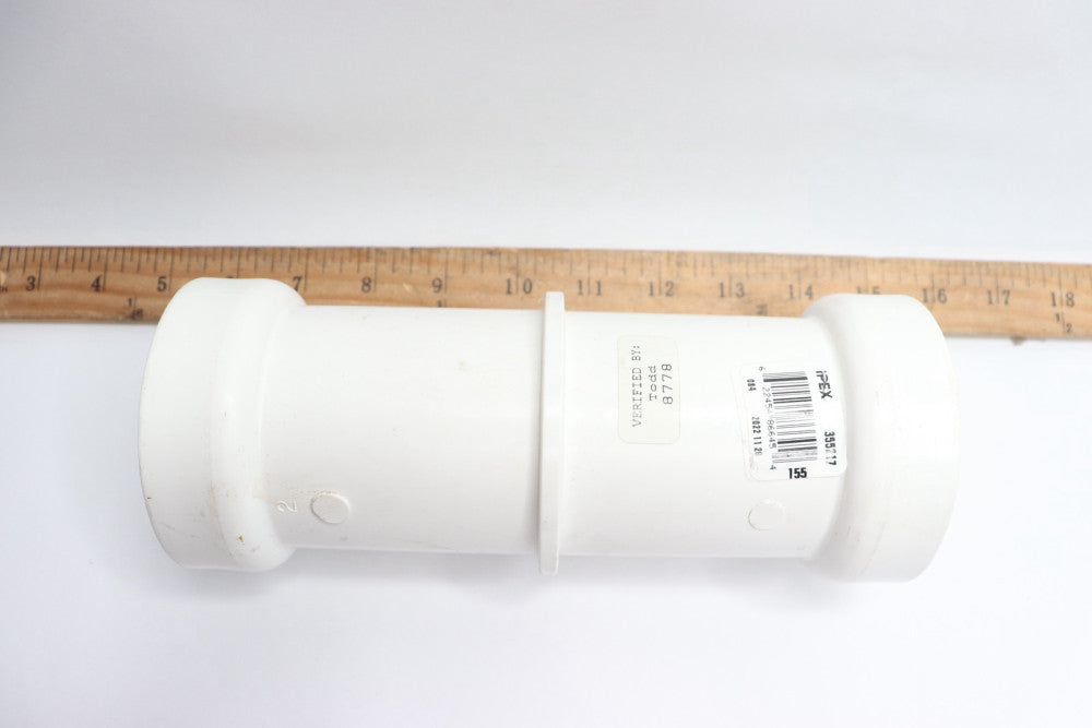 Ipex Repair Coupling w/ Gasket White 2" 355217