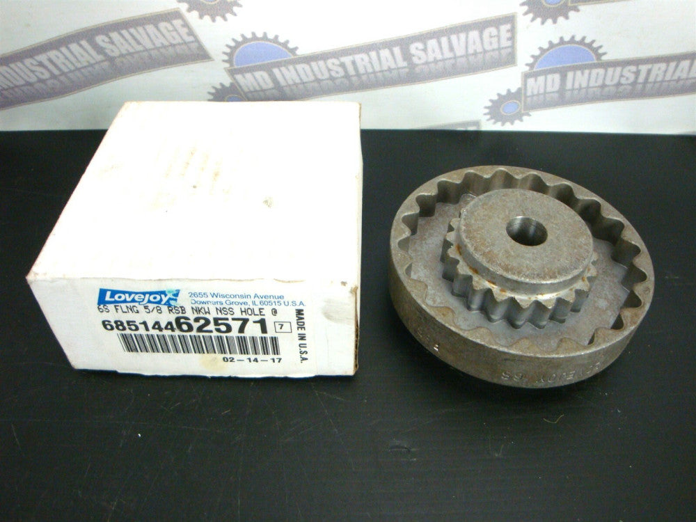 LOVEJOY Flange 6S 5/8" Bore (Max 6000 RPM) 68514462571 (NEW in BOX) - FAST SHIP!