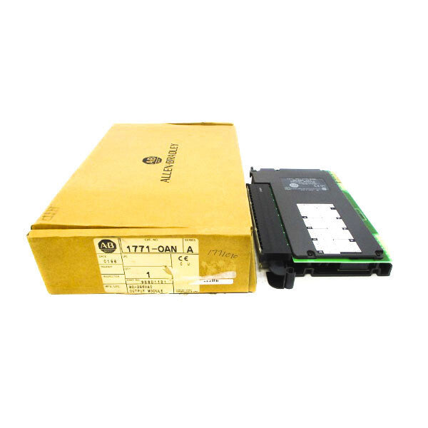 ALLEN BRADLEY 1771-OAN SER. A 80-265VAC 2.4A NSMP