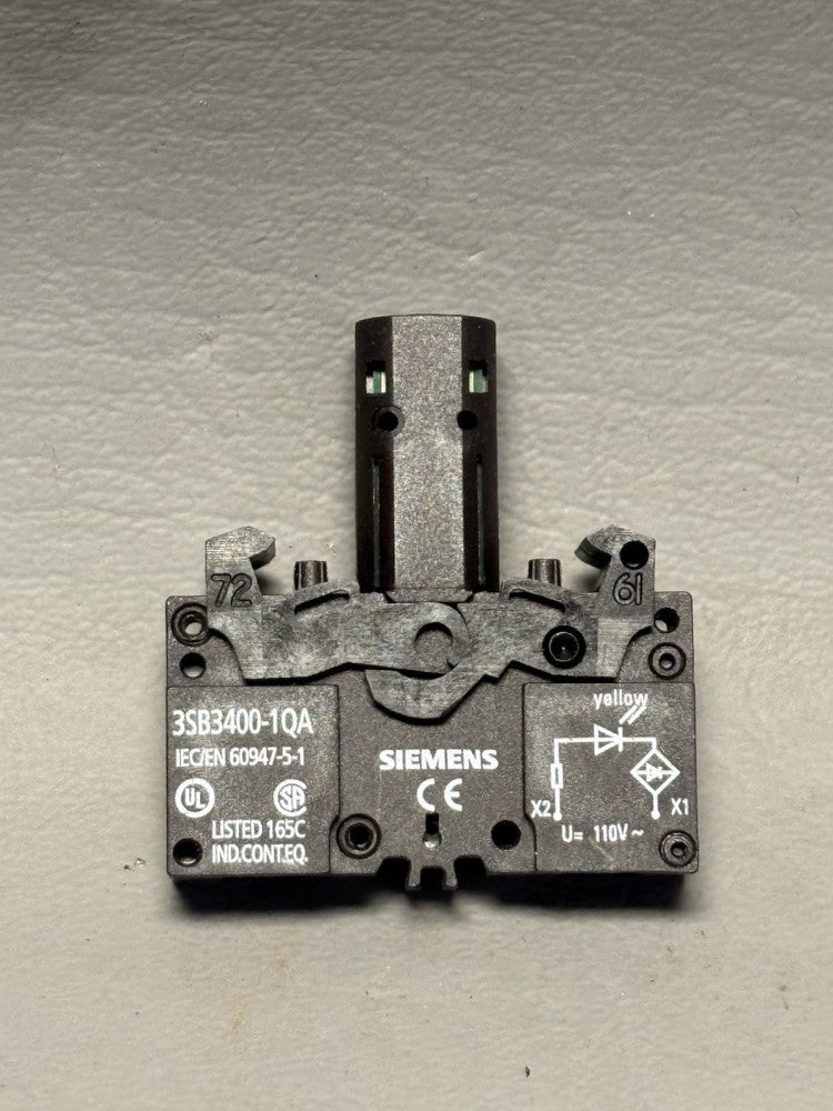 1- Siemens 3SB3400-1QA Lamp Socket