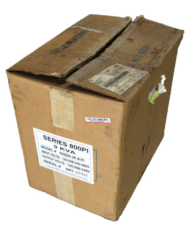 NEW CONTROLLED POWER 5DZZX-3K-8-PI POWER LINE CONDITIONER 3KA 800PI 5DZZX3K8PI
