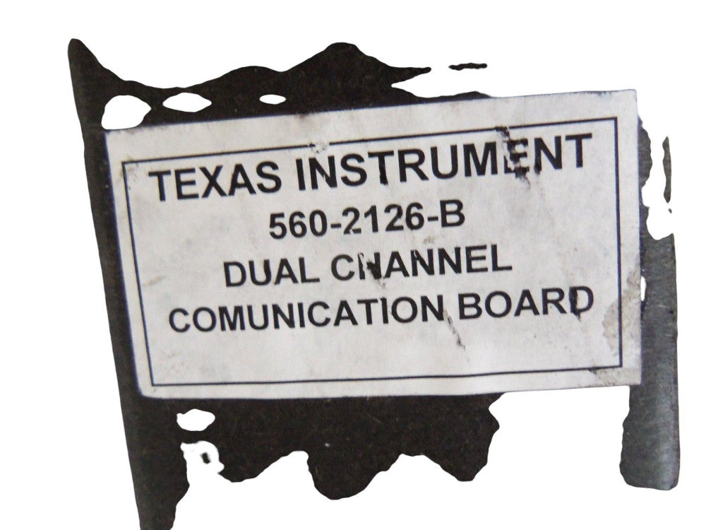 TEXAS INSTRUMENT 560-2126-B DUAL CHANNEL COMMUNICATION BOARD NSMP