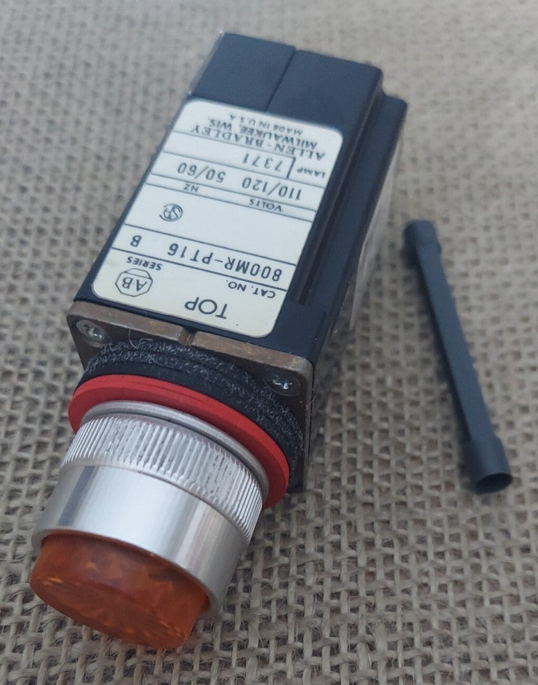 Allen-Bradley 800MR-PT16 Series B 800M-XA Series B. AMBER Lense