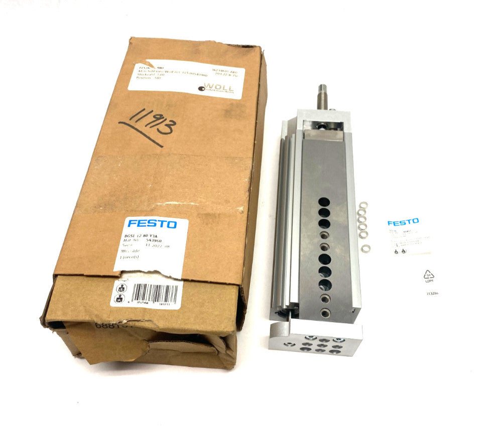 Festo DGSL-12-80-Y3A Mini Slide 80mm Stroke 543980