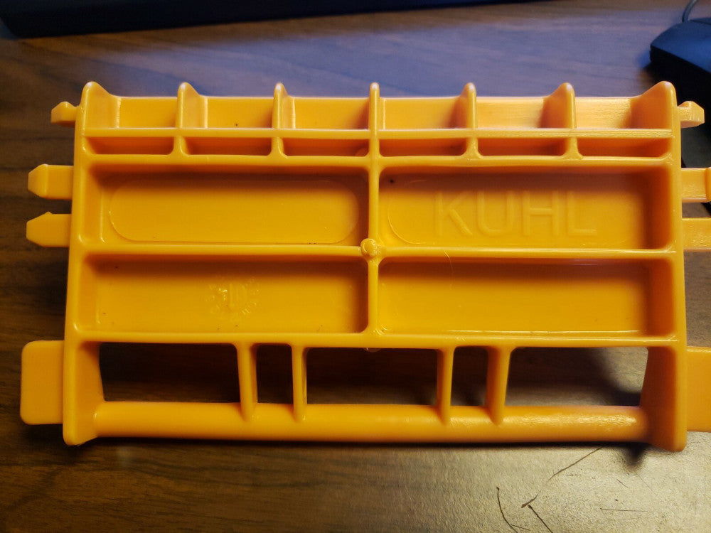 (2) KUHL TRANSPORTATION GAME BIRD AND POULTRY COOP END CORNER REPLACEMENT PIECES