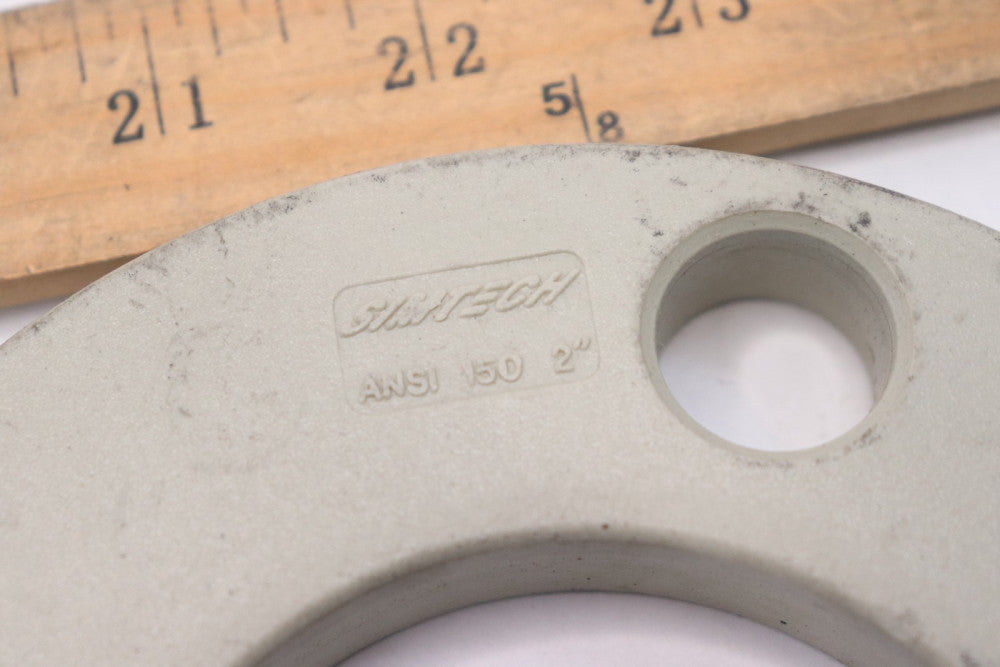 Simtech 4-Bolt Flange Class 150 Kynar PVDF 2" 179435