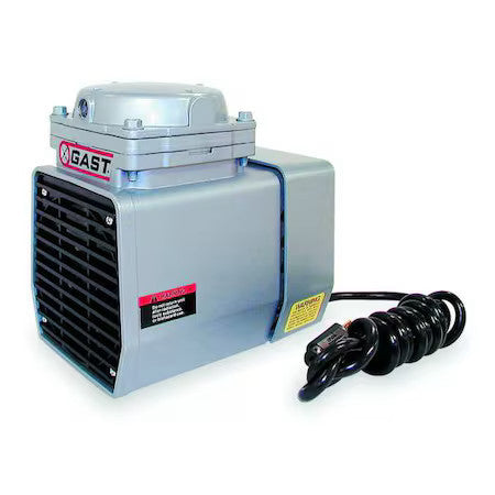 Gast Doa-P707-Aa Compressr/Vacuum Pump, 1/8 Hp, 60 Hz, 115V