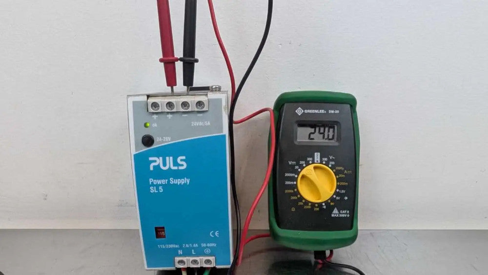 Puls SL5.102 Power Supply 100-120/200-240VAC 2.6/1.4A to 24-28VDC 5A