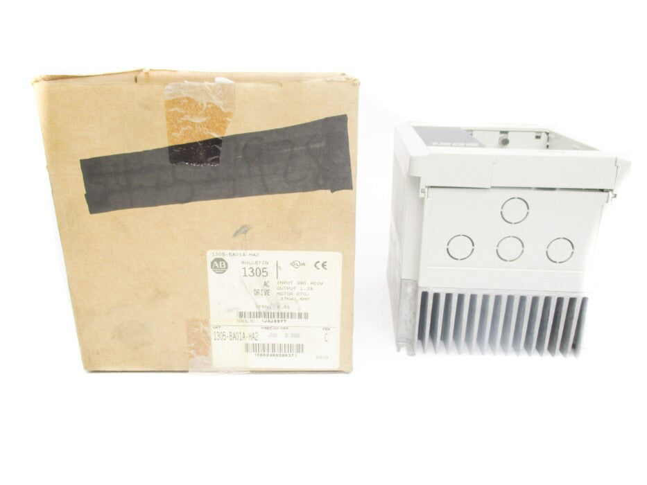 ALLEN BRADLEY 1305-BA01A-HA2 SER. C F/W 6.01 (BR/WH) (AS PICTURED) NSMP
