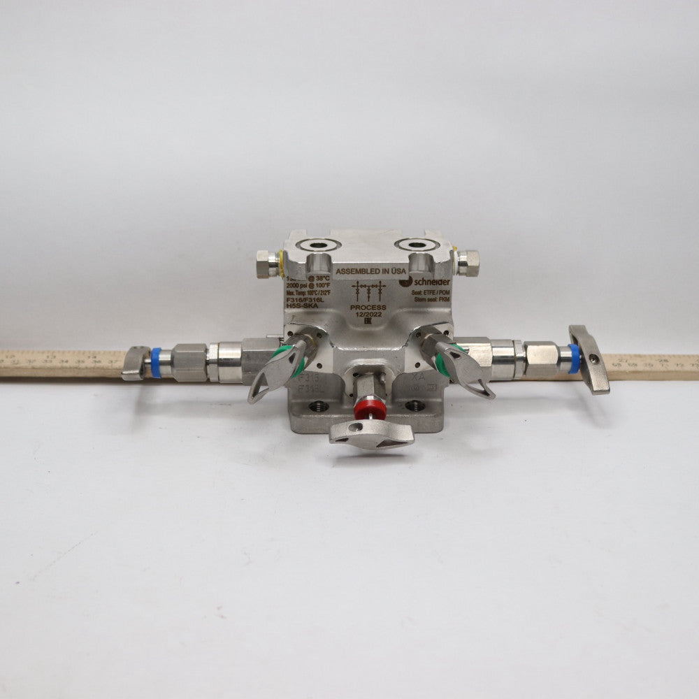 Schneider Soft Seated Direct Mount 5 Valve Manifolds H5S-SKA