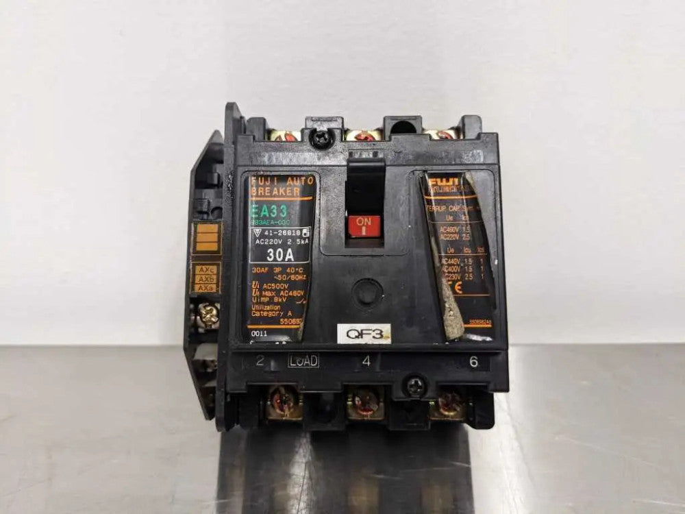 Fuji EA33 BB3AEA-030 Auto Breaker 3 pole 30 Amp