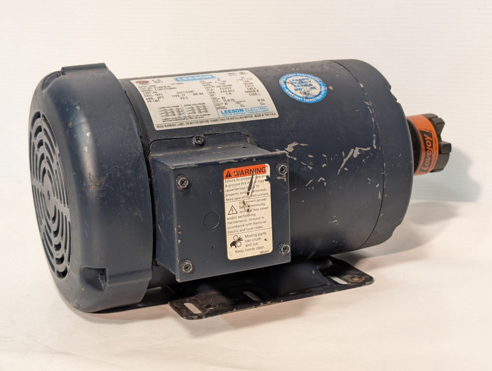 Leeson C145T17FB60D General Purpose Electric Motor 1.5/2HP 60/50Hz 1740/1440RPM