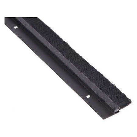 National Guard D608dkb-84 Door Weather Strip,7 Ft. Overall L