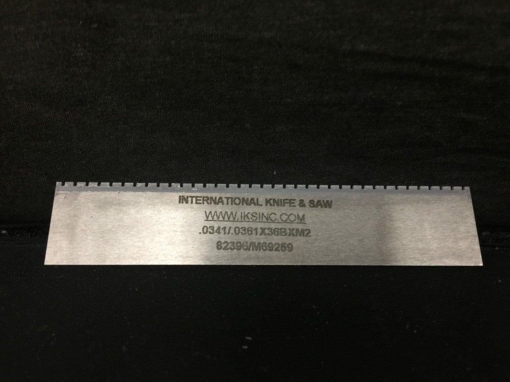 IKS 82396 PERFORATING BLADE .0341/.0361 X 36B X M2 (LOT OF 25)