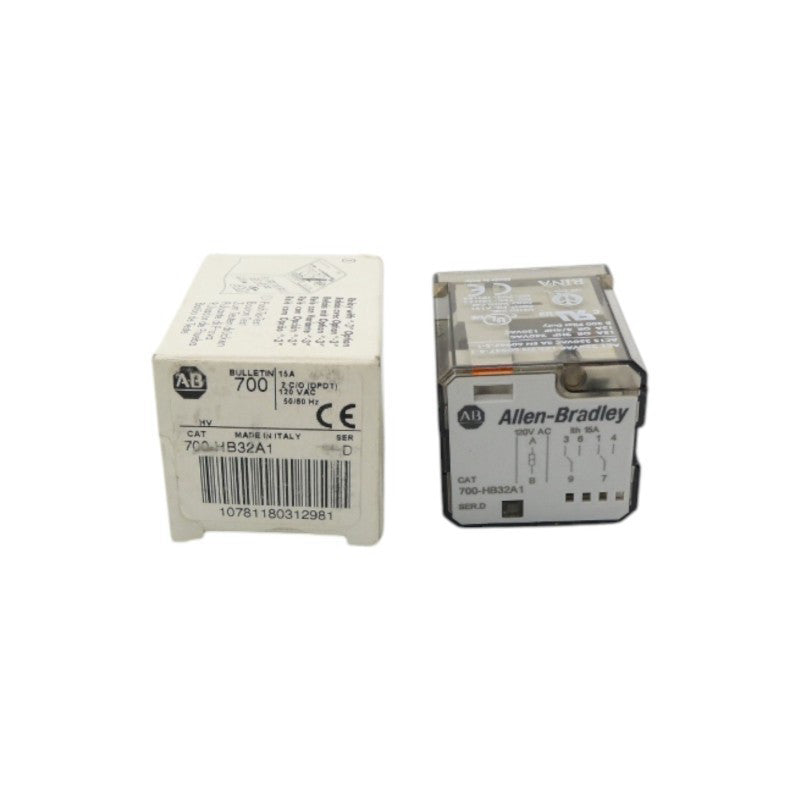 ALLEN BRADLEY 700-HB32A1 SER. D 120VAC (WH) NSMP